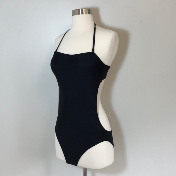 J. Crew Other - J. Crew NWT Black Cutout One Piece Swimsuit Sz 4